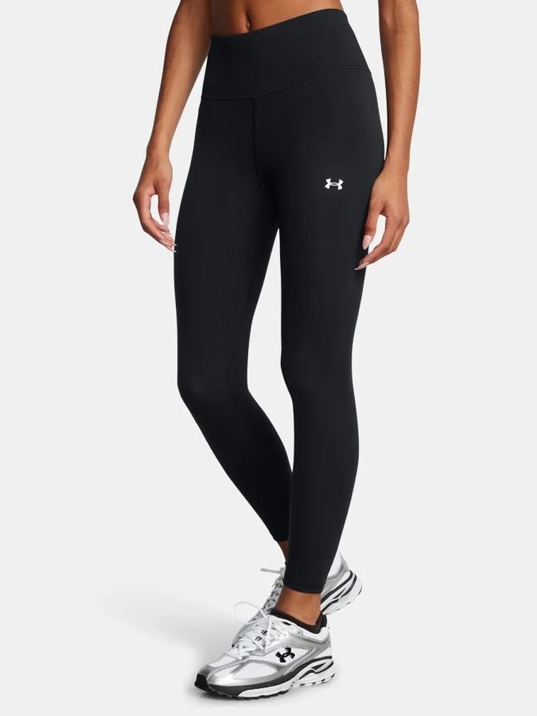 Legginsy termoaktywne damskie, czarne, Under Armour