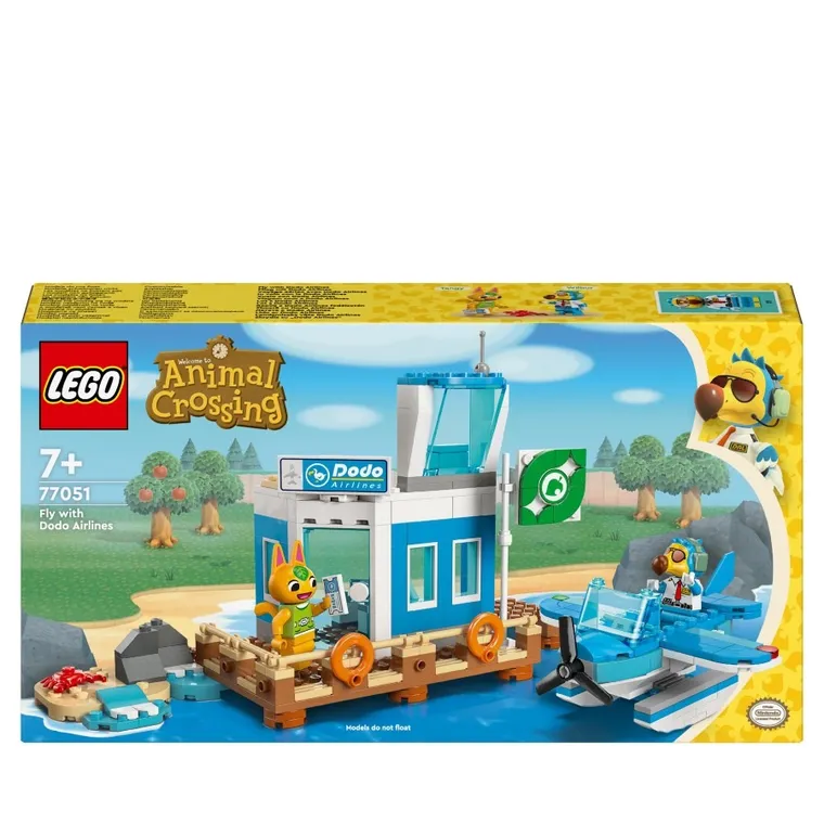 LEGO Animal Crossing, Lot z Dodo Airlines, 77051