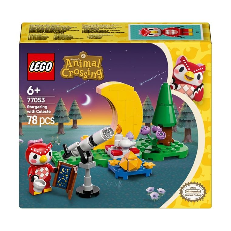 LEGO Animal Crossing, Obserwacja gwiazd z Celeste, 77053