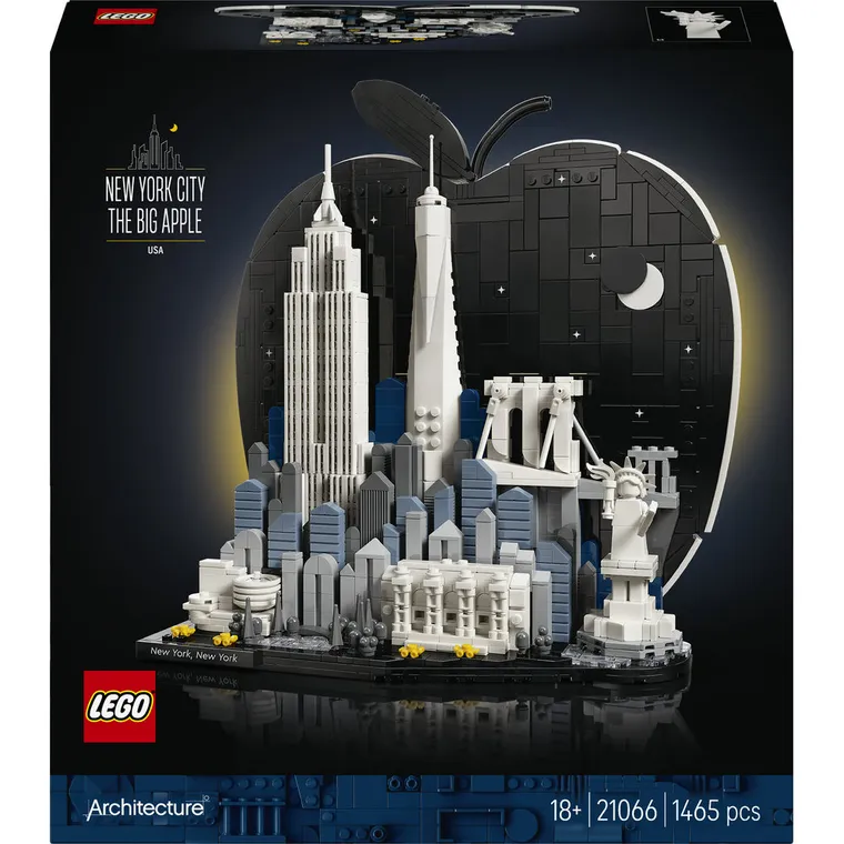 LEGO Architecture, Nowy Jork - Wielkie Jabłko, 21066