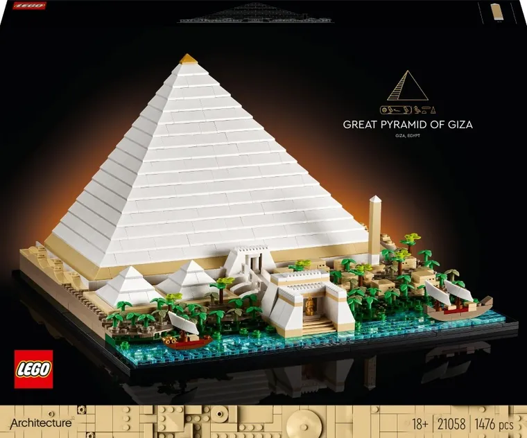 LEGO Architecture, Piramida Cheopsa, 21058