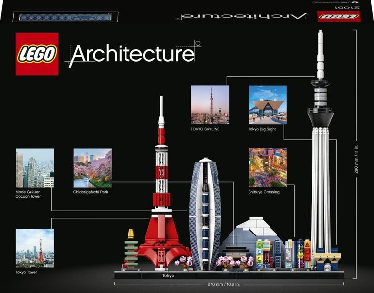 LEGO Architecture, Tokio, 21051