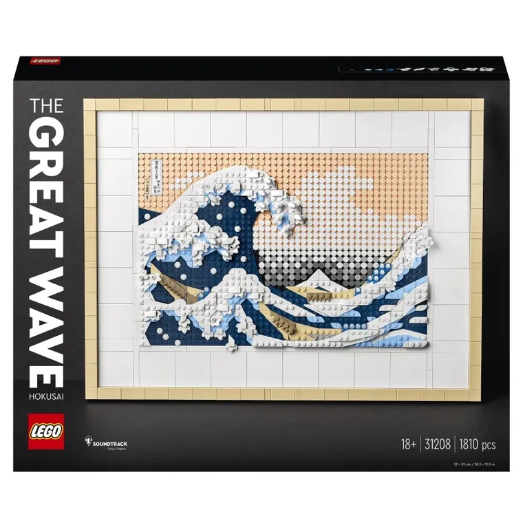 LEGO Art, Hokusai - „Wielka fala”, 31208