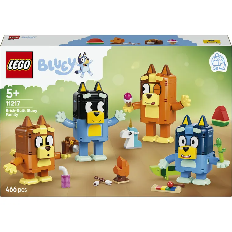 LEGO Blue, Rodzina Blue z klocków, 11217