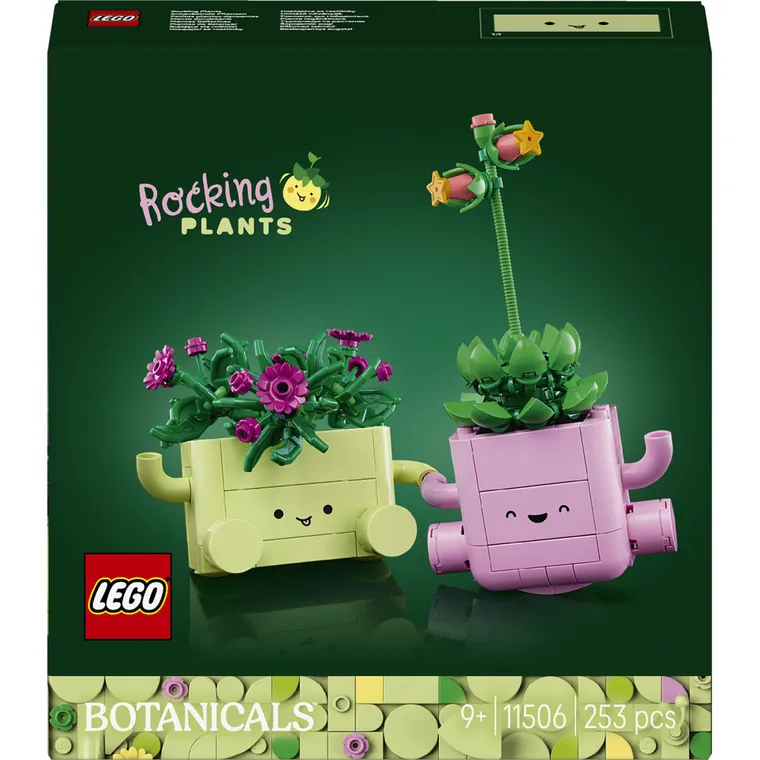 LEGO Botanicals, Bujające się roślinki, ozdoba dla dzieci, 11506
