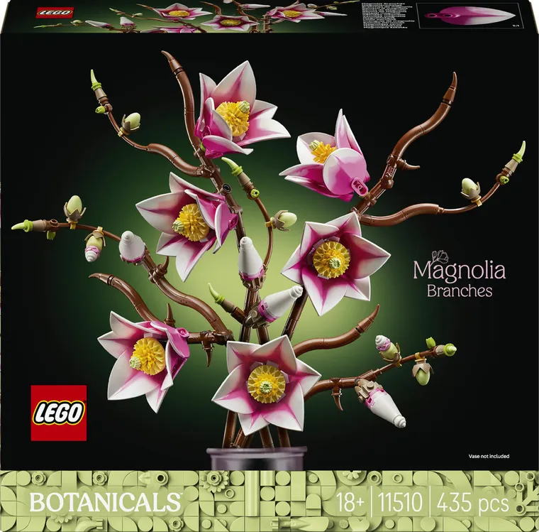 LEGO Botanicals, Gałązki magnolii, 11510