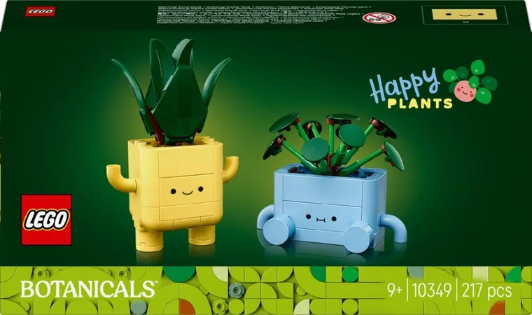 LEGO Botanicals, Wesołe roślinki, 10349