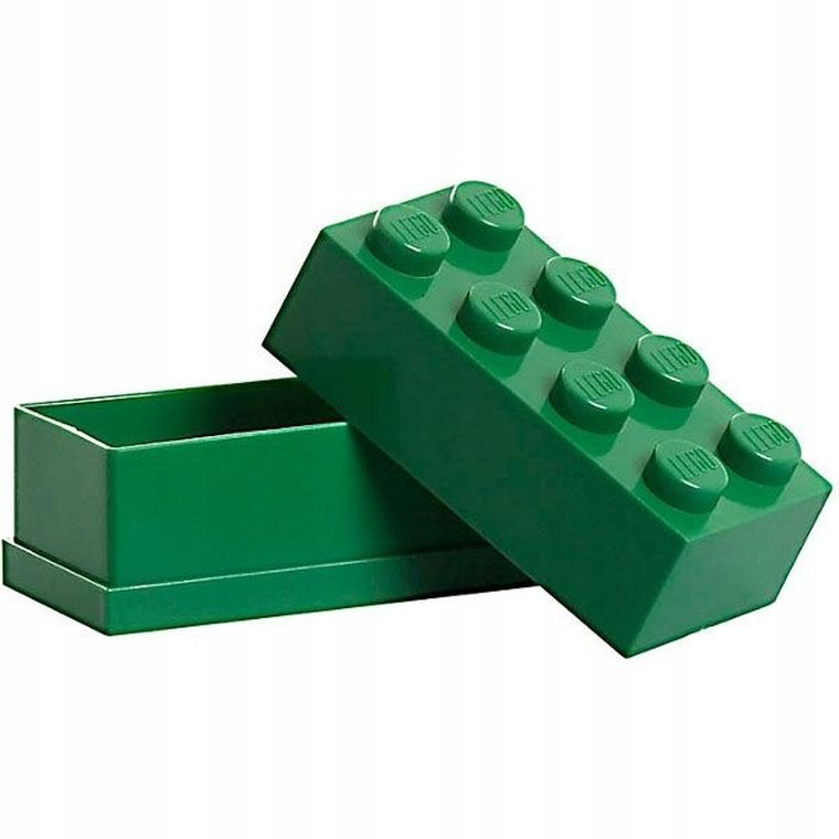 LEGO, Brick 8, pojemnik klocek, zielony