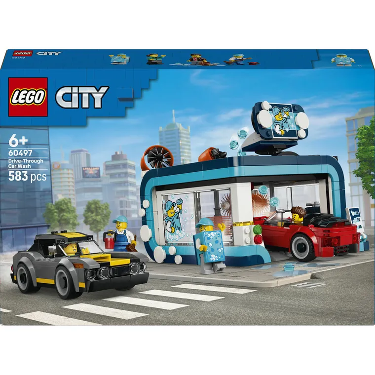 LEGO City, Automatyczna myjnia samochodowa, 60497