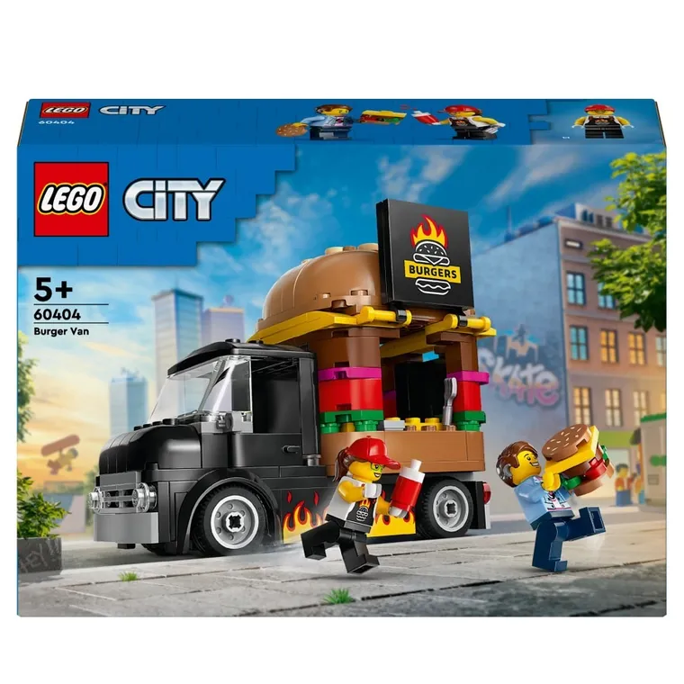 LEGO City, Ciężarówka z burgerami, 60404