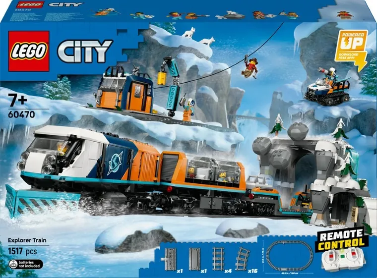 LEGO City, Ekspres polarny arktycznych odkrywców, 60470