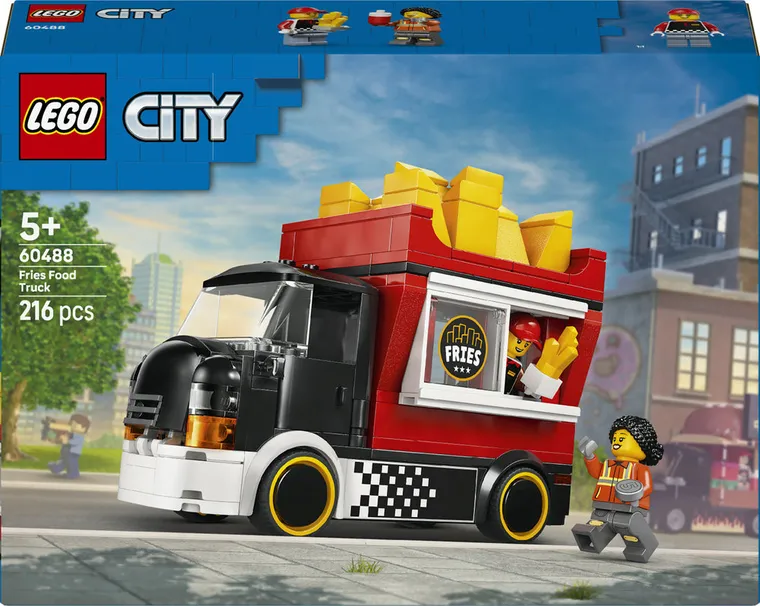 LEGO City, Food truck z frytkami, 60488