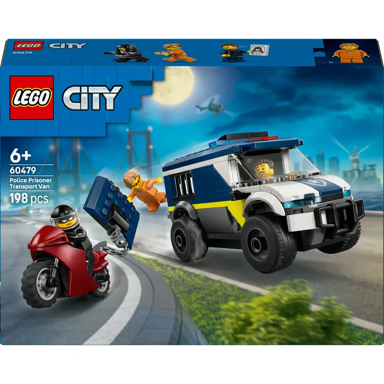 LEGO City, Furgonetka policyjnego konwoju więziennego, 60479