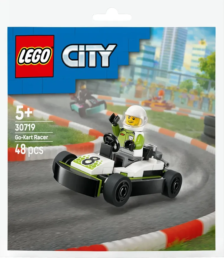 LEGO City, Gokart wyścigowy, 30719