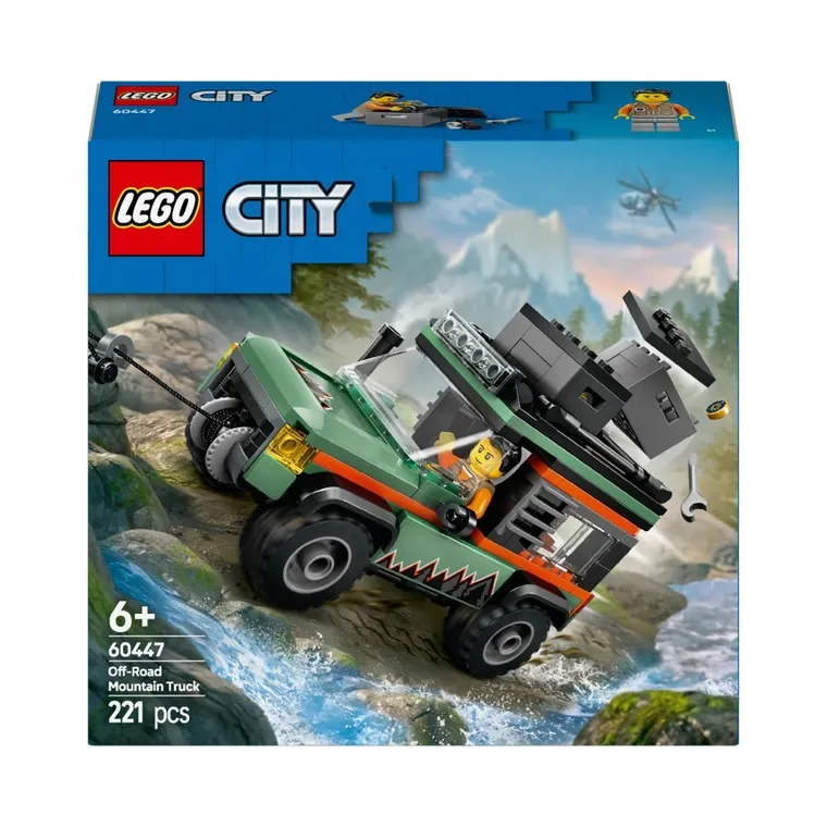 LEGO City, Górska ciężarówka terenowa 4-4, 60447