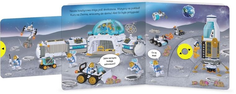 Lego City. Kosmiczna misja. Książka z ruchomymi elementami
