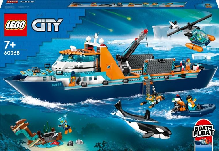LEGO City, Łódź badacza Arktyki, 60368