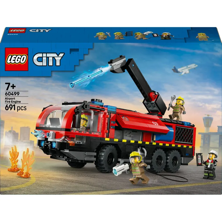 LEGO City, Lotniskowy wóz strażacki, 60499