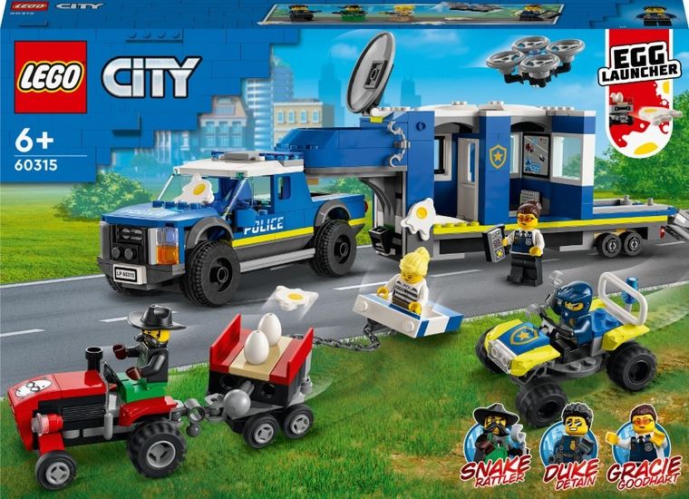 LEGO City, Mobilne centrum dowodzenia policji, 60315