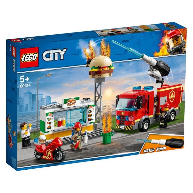 LEGO City, Na ratunek w płonącym barze, 60214