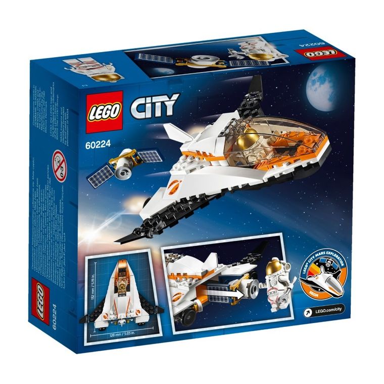 LEGO City, Naprawa satelity, 60224