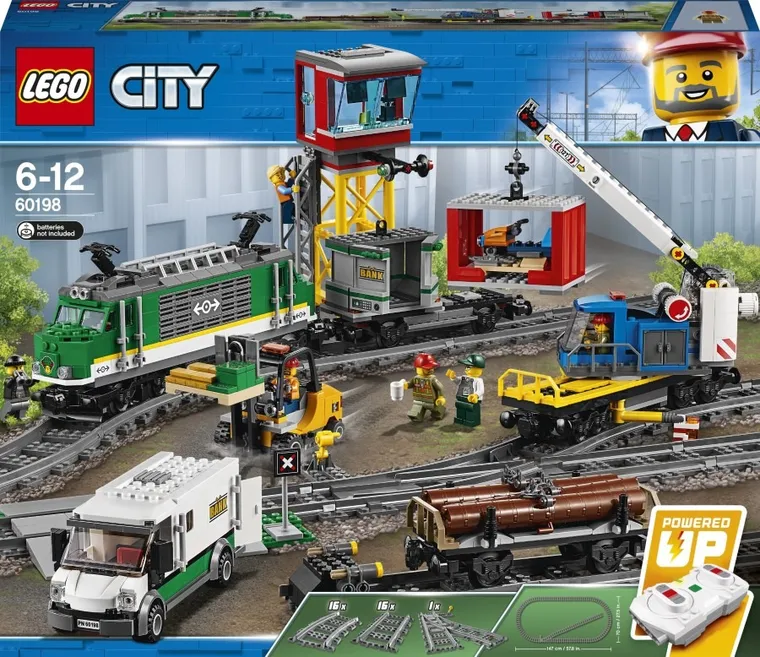 LEGO City, Pociąg towarowy, 60198