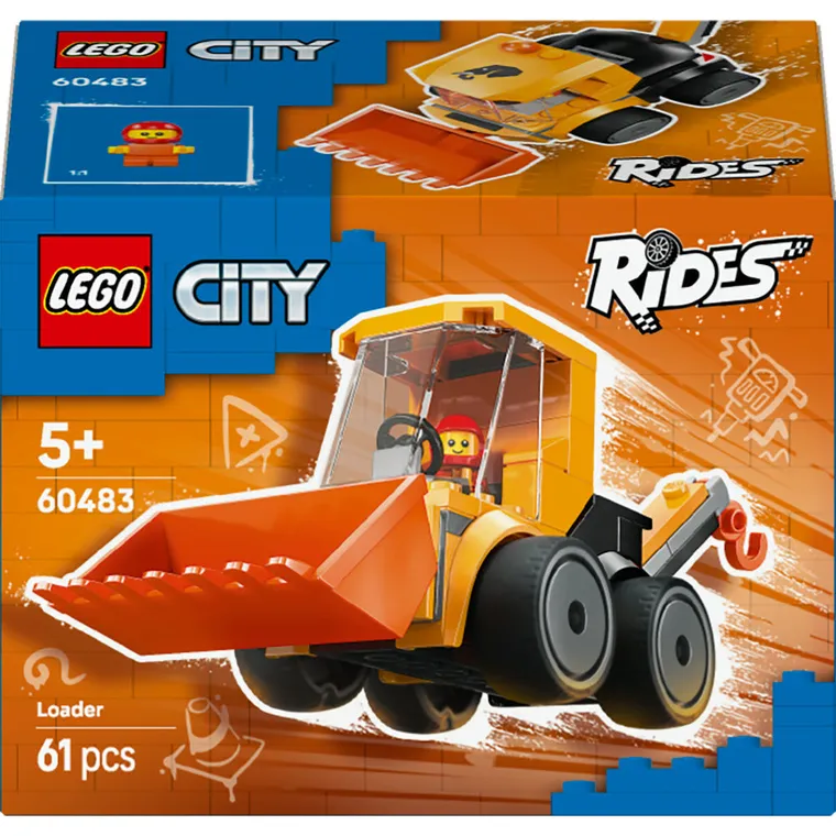 LEGO City, Pojazdy - Ładowarka kołowa, 60483