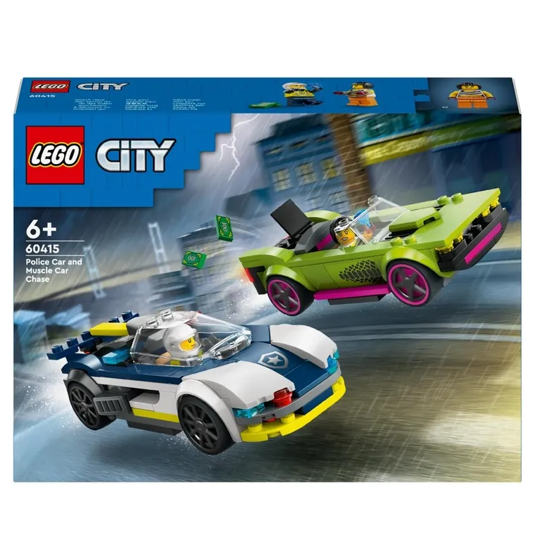 LEGO City, Pościg radiowozu za muscle carem, 60415