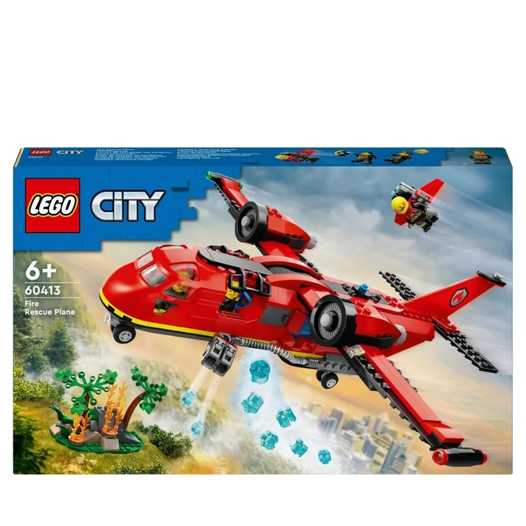 LEGO City, Strażacki samolot ratunkowy, 60413