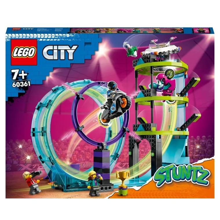 LEGO City, Stuntz, Ekstremalne wyzwanie kaskaderskie, 60361
