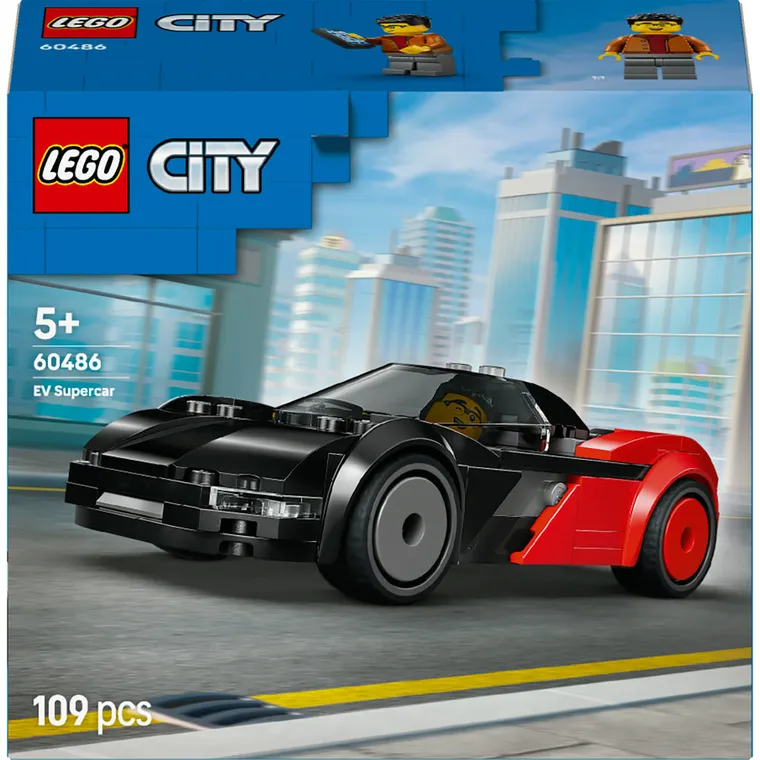 LEGO City, Supersamochód elektryczny, 60486