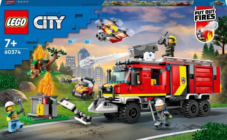 LEGO City, Terenowy pojazd straży pożarnej, 60374