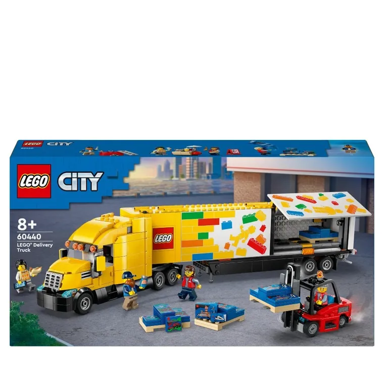 LEGO City, Żółta ciężarówka dostawcza, 60440