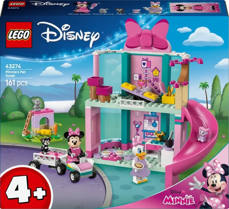 LEGO Classic Disney, Hotel dla zwierząt Minnie, 43274