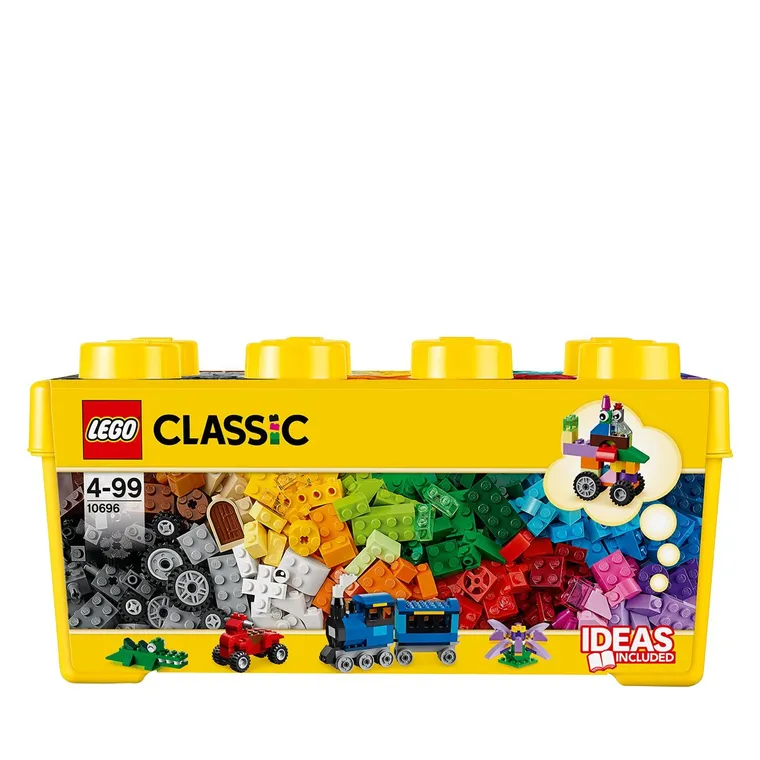 LEGO Classic, Kreatywne klocki LEGO, średni zestaw, 10696