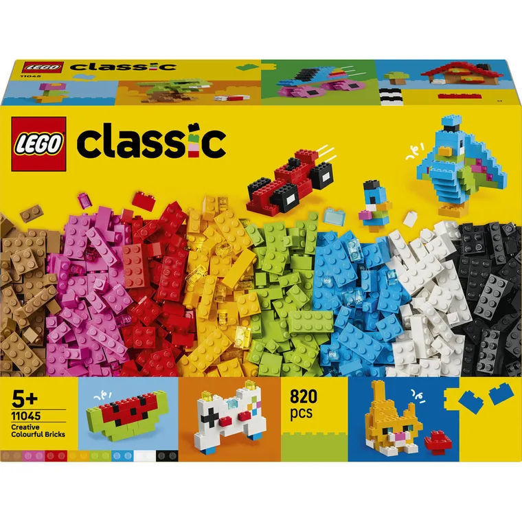 LEGO Classic, Kreatywne kolorowe klocki, 11045