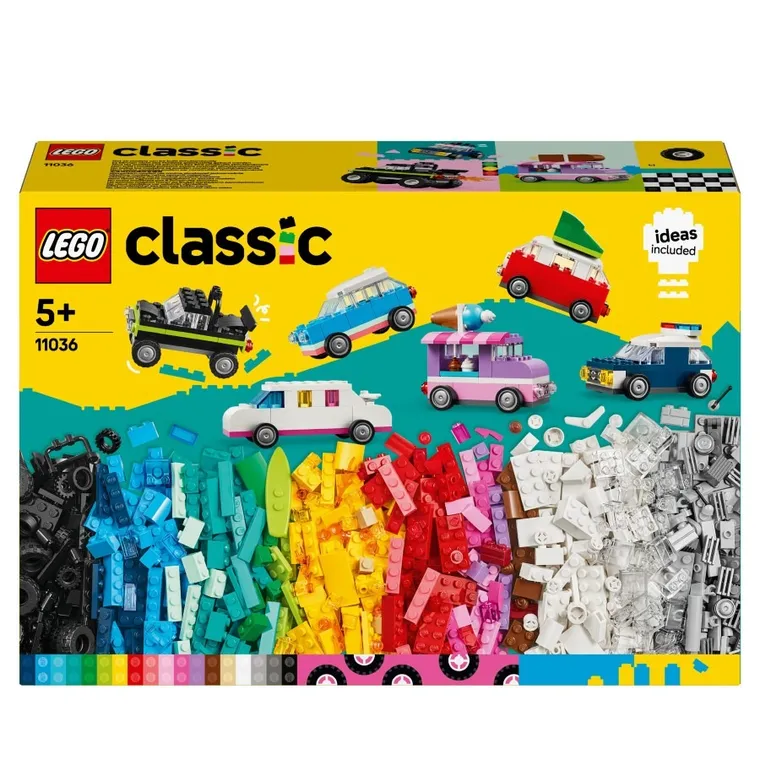 LEGO Classic, Kreatywne pojazdy, 11036