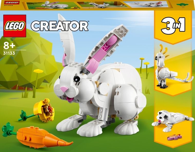 LEGO Creator 3 w 1, Biały królik, 31133