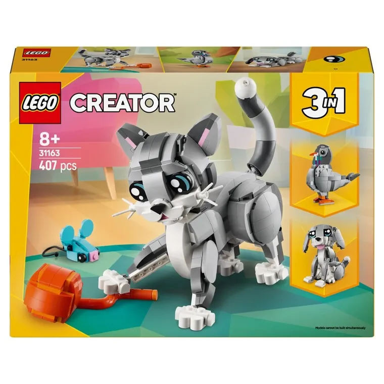 LEGO Creator 3 w 1, Psotny kot, 31163
