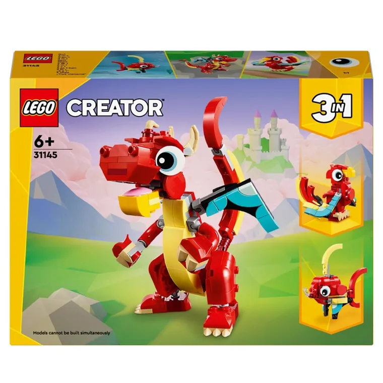 LEGO Creator, Czerwony smok, 31145