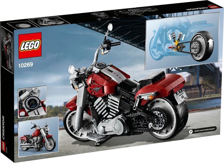 LEGO Creator Expert, Harley-Davidson Fat Boy, 10269
