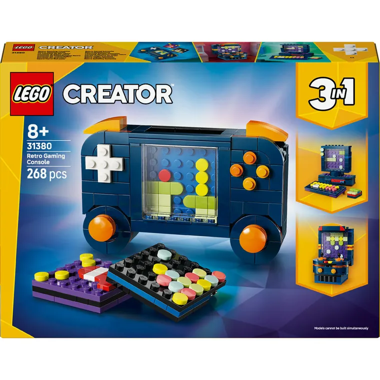 LEGO Creator, Konsola do gry retro, 31380