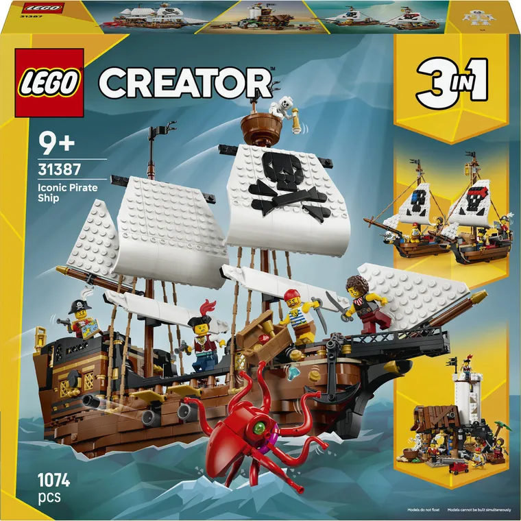LEGO Creator, Legendarny statek piracki, 31387