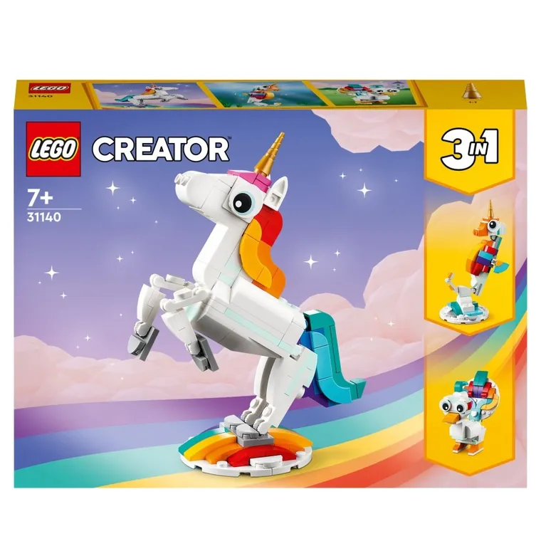 LEGO Creator, Magiczny jednorożec, 31140