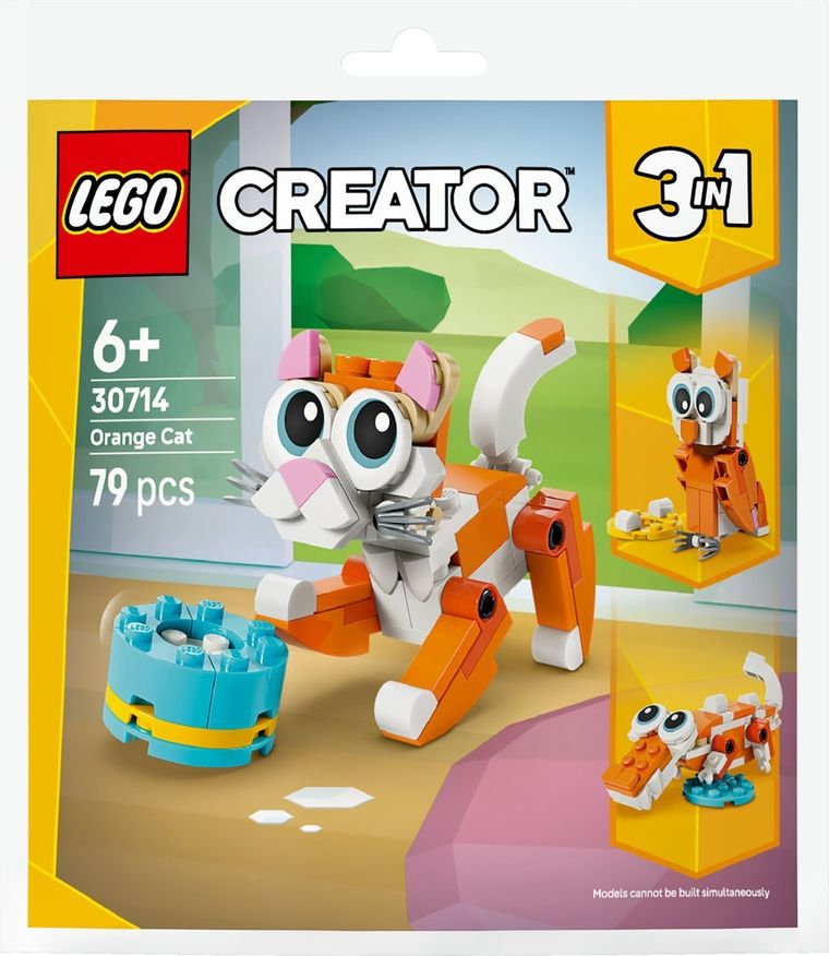 LEGO Creator, Rudy kot, 30714