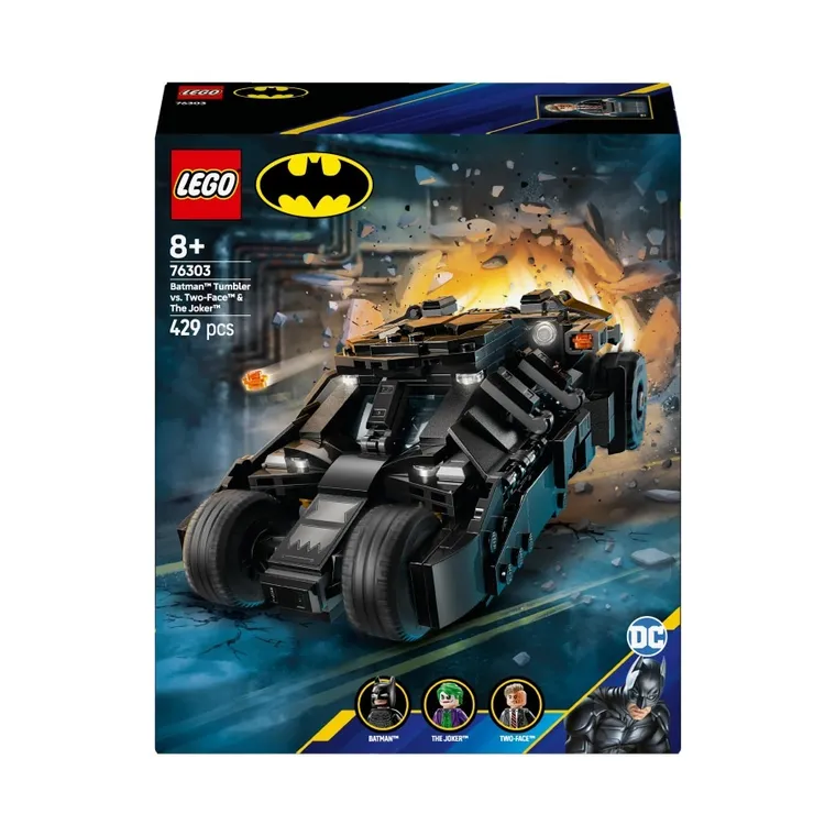 LEGO DC Batman: Tumbler Batmana kontra Dwie Twarze i Joker