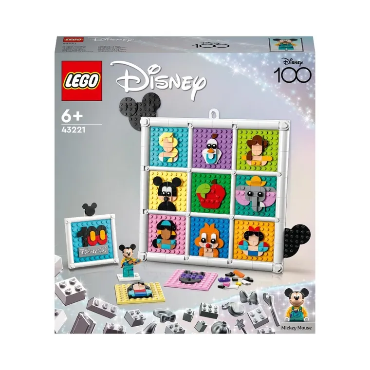 LEGO Disney, 100 lat kultowych animacji Disneya, 43221