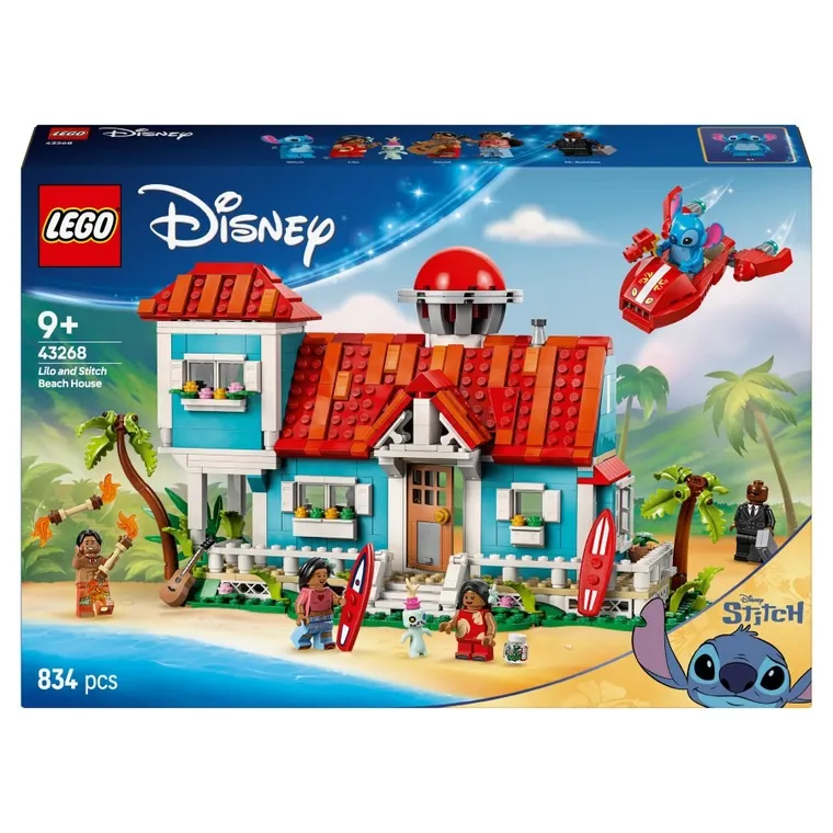 LEGO Disney, Domek na plaży Lilo i Stitcha, 43268