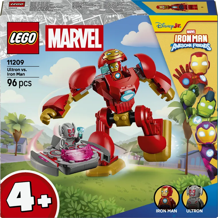 LEGO Disney Junior Marvel, Ultron kontra Iron Man, 11209