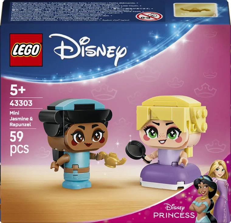 LEGO Disney Princess, Mała Dżasmina i Roszpunka, 43303